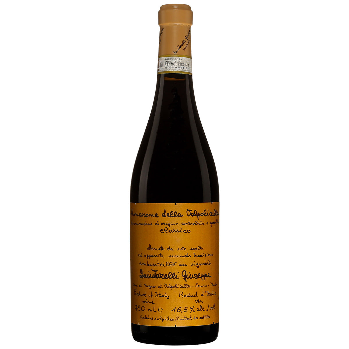 Quintarelli Amarone 2017 directly delivered to your door