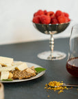 Glass of Good Measure 2022 Oregon Pinot Noir with food pairing