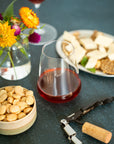 Glass of Good Measure 2023 Oregon Grenache with cork