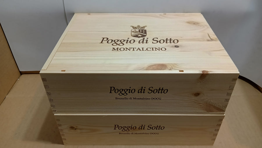 Poggio di Sotto Brunello di Montalcino 2018 OWC 3-pack - Auction