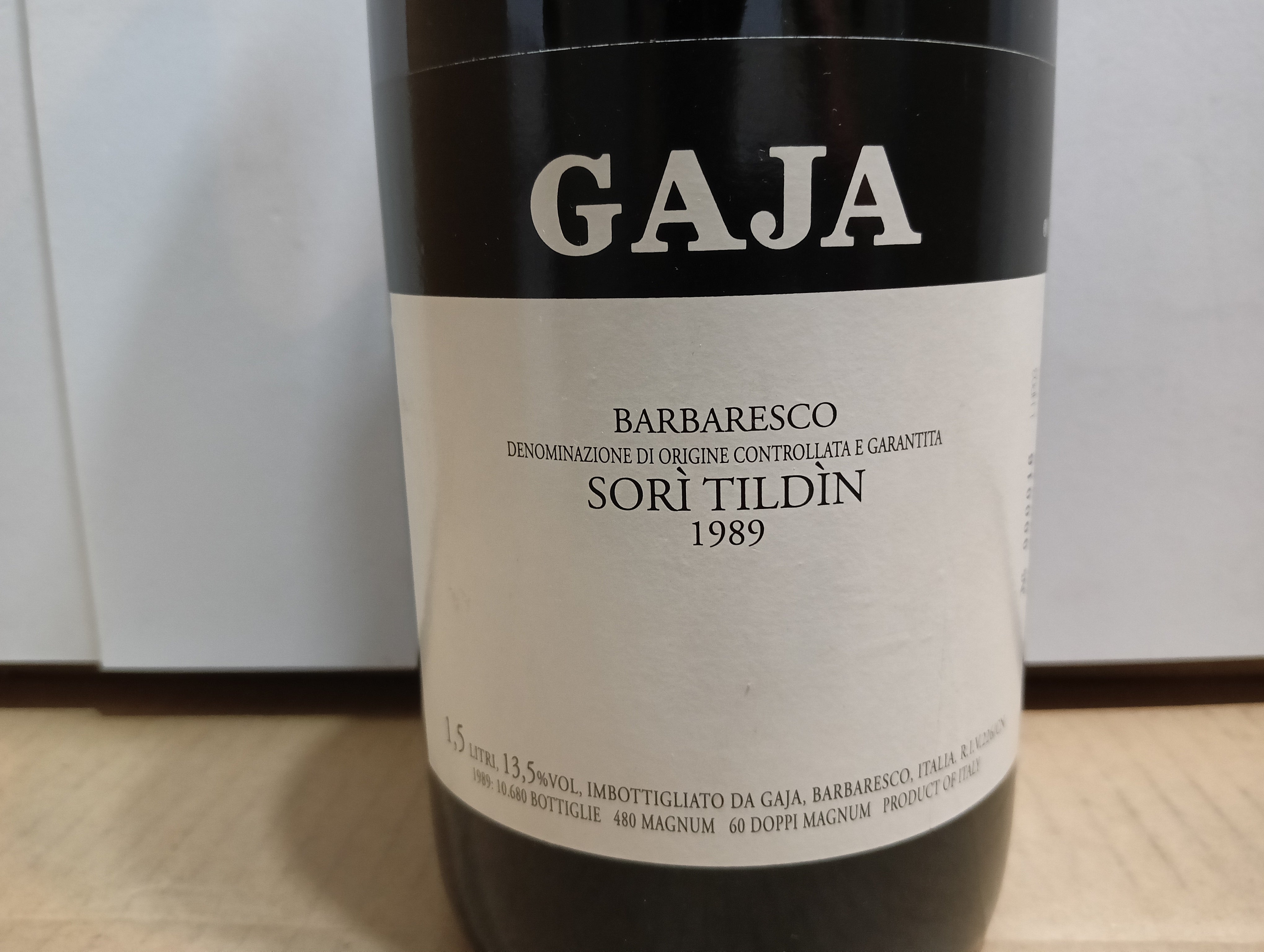 Gaja Sorì Tildin 1989 Magnum - Auction