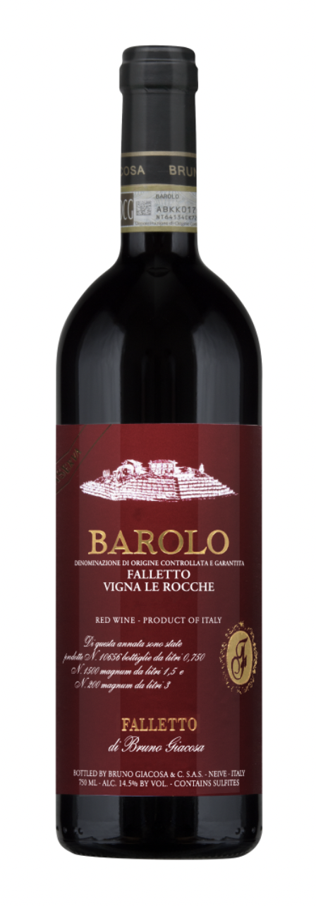 Bruno Giacosa Barolo Riserva Falletto Vigna Le Rocche Red Label 2014