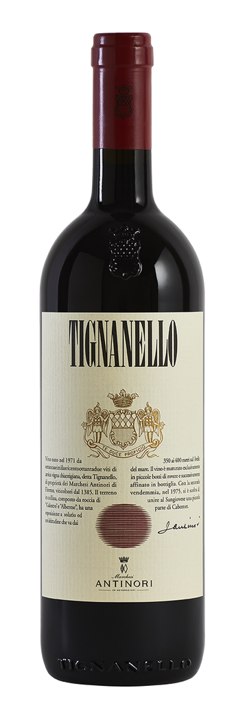 Antinori Tignanello 2017 wine bottle