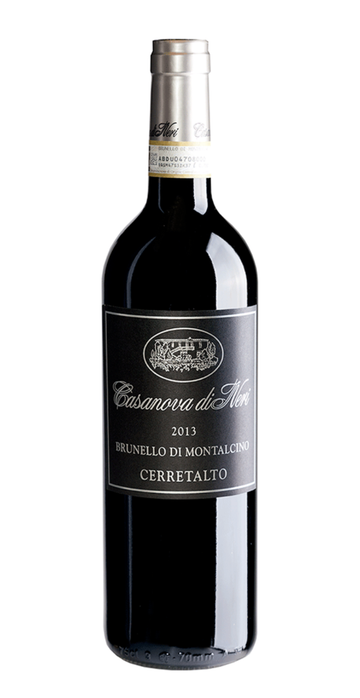 Casanova di Neri Cerretalto 2013 wine bottle