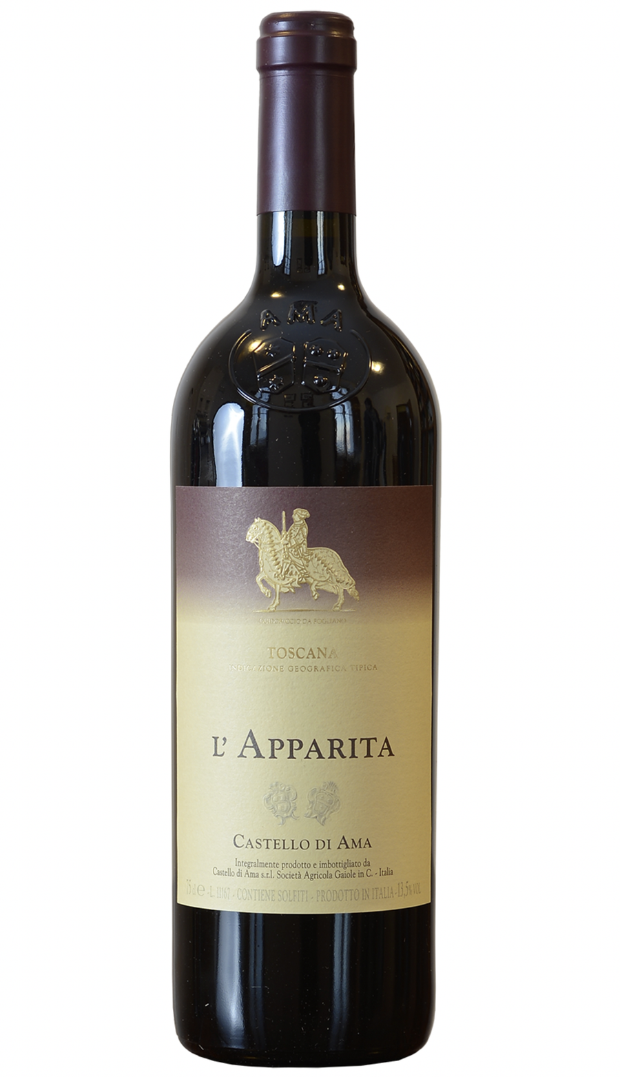 Castello di Ama L'Apparita 2013 - 2021 winery release