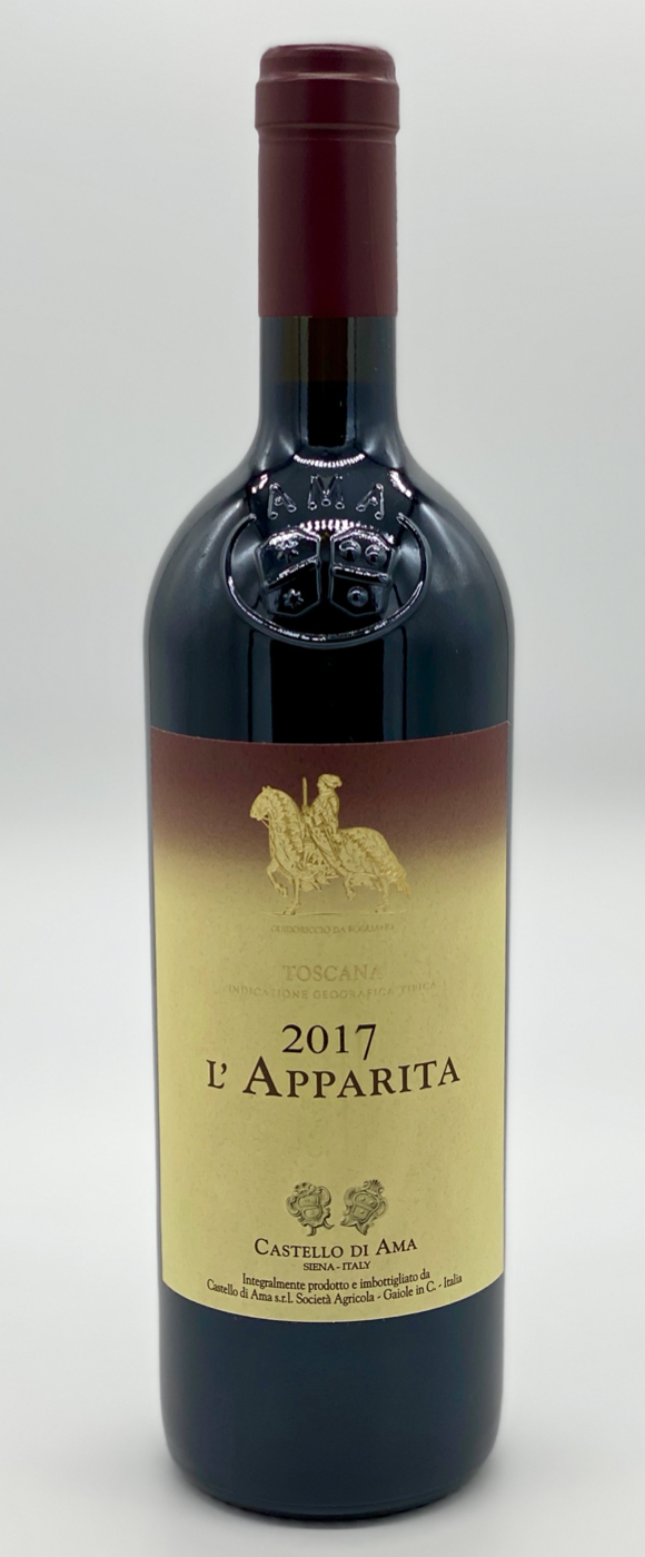 Castello di Ama L'Apparita 2017 wine bottle