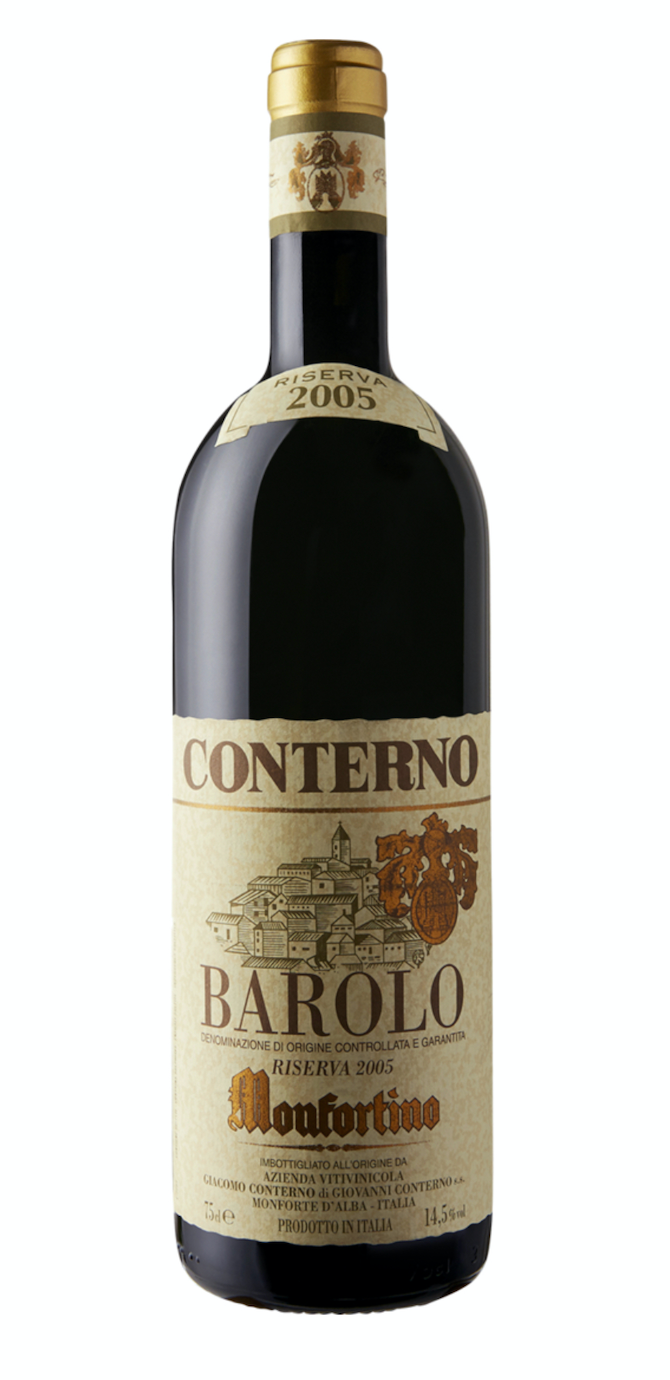 Giacomo Conterno Barolo Riserva Monfortino 2005